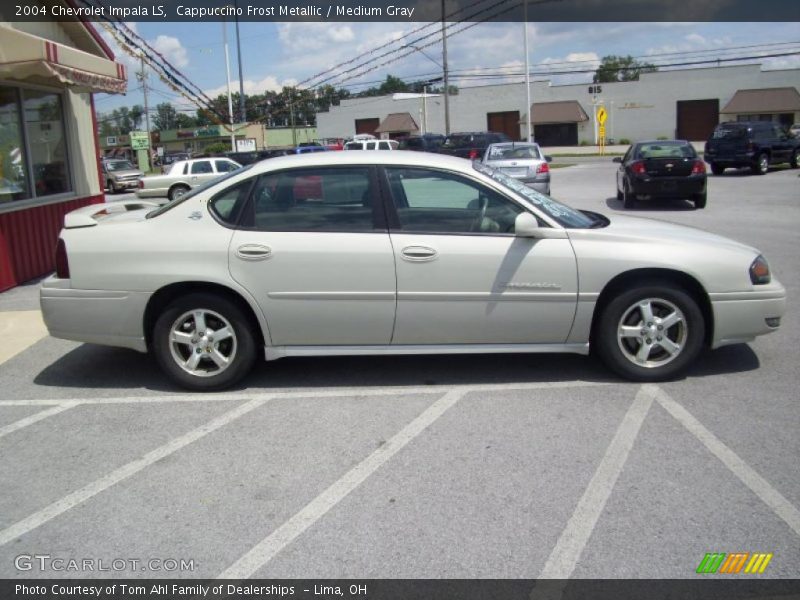 Cappuccino Frost Metallic / Medium Gray 2004 Chevrolet Impala LS