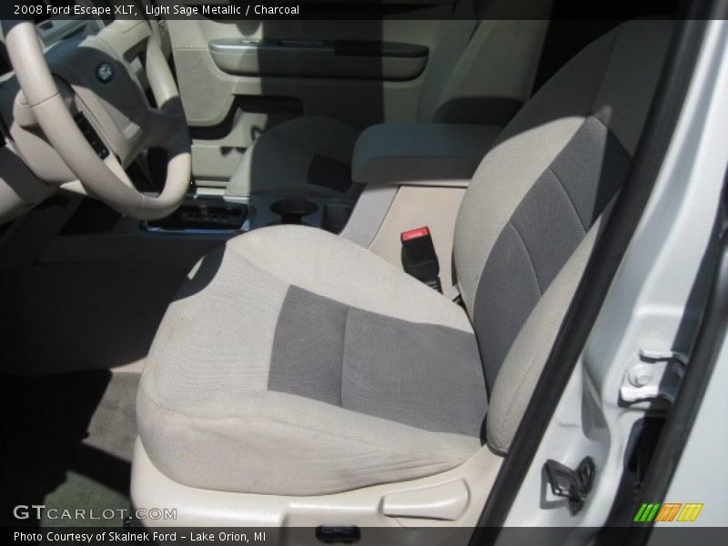 Light Sage Metallic / Charcoal 2008 Ford Escape XLT
