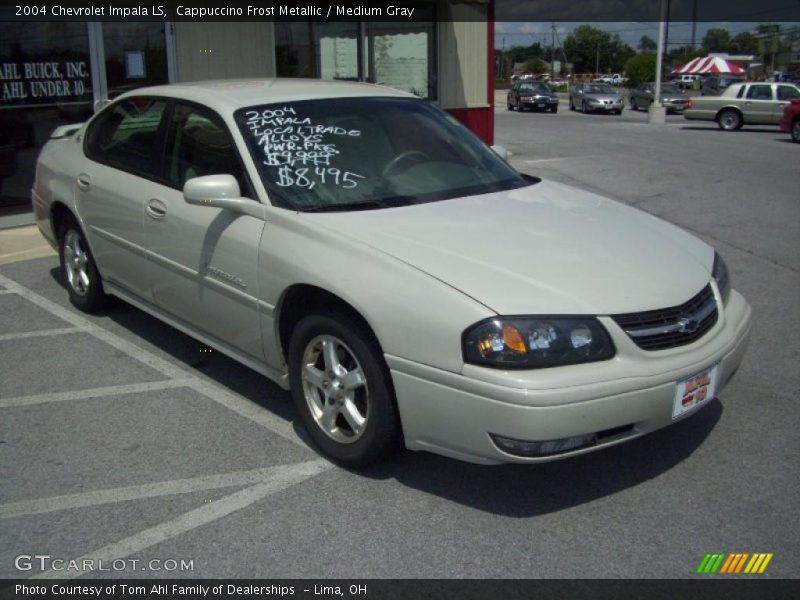 Cappuccino Frost Metallic / Medium Gray 2004 Chevrolet Impala LS