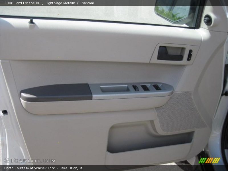 Light Sage Metallic / Charcoal 2008 Ford Escape XLT
