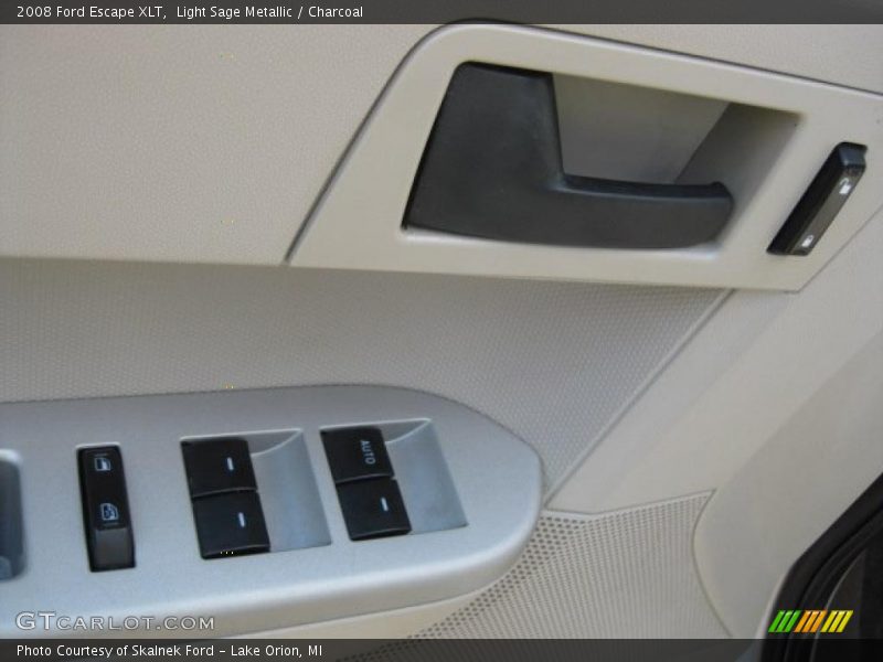 Light Sage Metallic / Charcoal 2008 Ford Escape XLT
