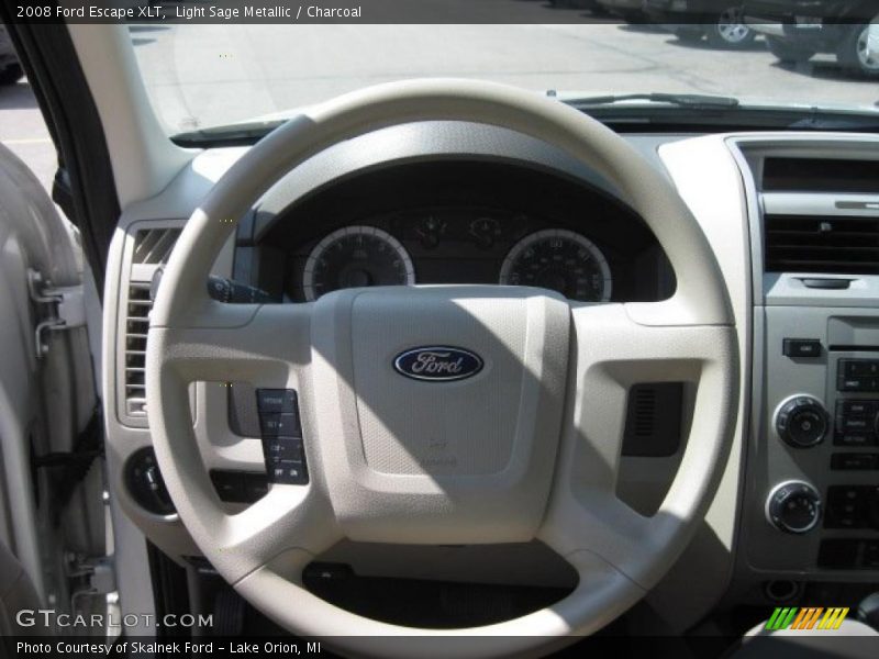 Light Sage Metallic / Charcoal 2008 Ford Escape XLT