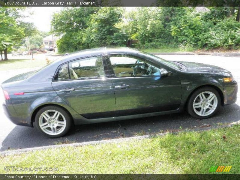Carbon Gray Pearl / Parchment 2007 Acura TL 3.2