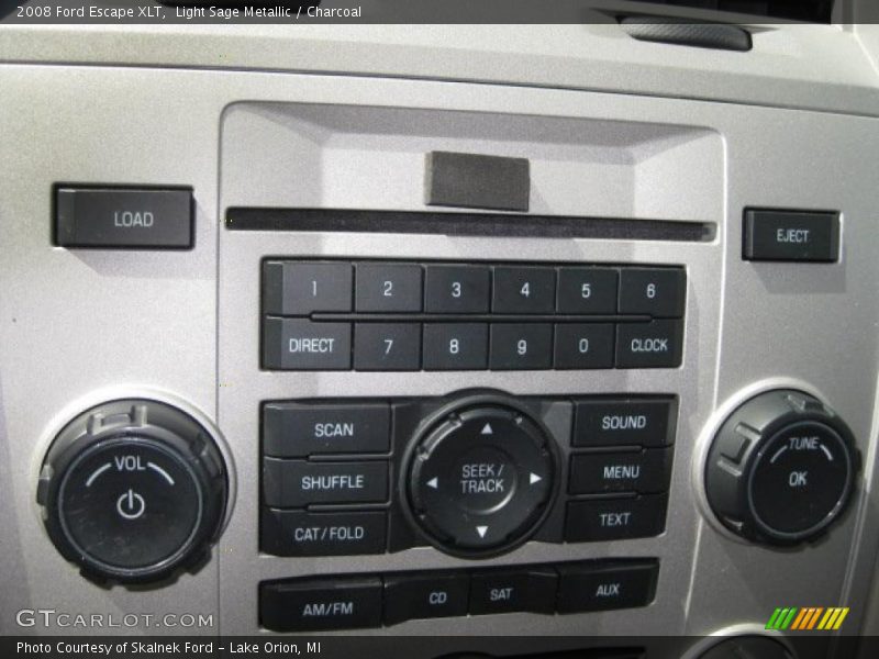 Light Sage Metallic / Charcoal 2008 Ford Escape XLT