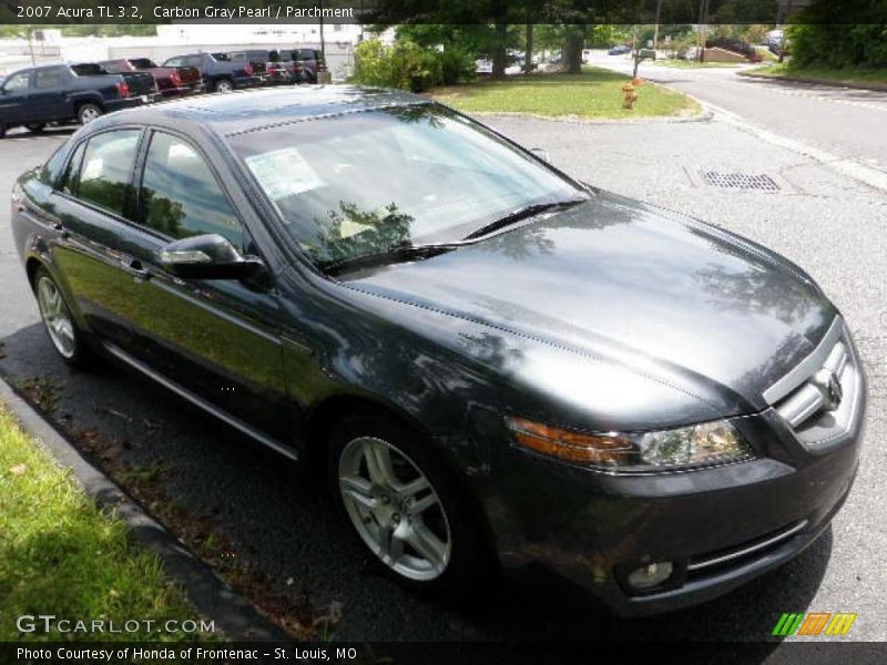 Carbon Gray Pearl / Parchment 2007 Acura TL 3.2