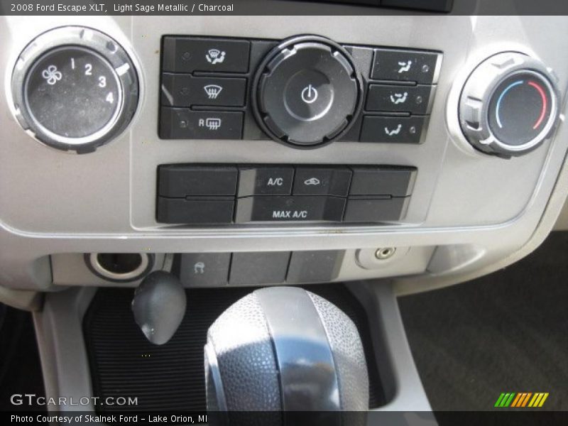 Light Sage Metallic / Charcoal 2008 Ford Escape XLT