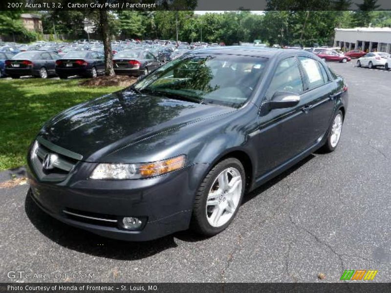 Carbon Gray Pearl / Parchment 2007 Acura TL 3.2