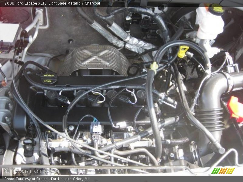 Light Sage Metallic / Charcoal 2008 Ford Escape XLT