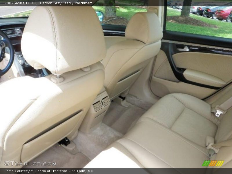 Carbon Gray Pearl / Parchment 2007 Acura TL 3.2
