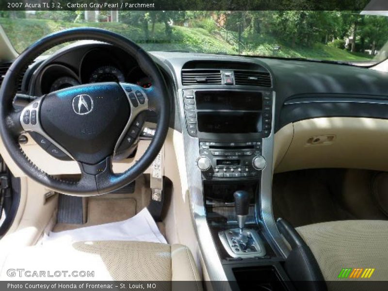 Carbon Gray Pearl / Parchment 2007 Acura TL 3.2