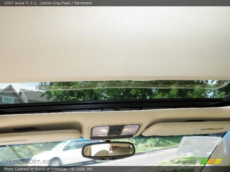 Carbon Gray Pearl / Parchment 2007 Acura TL 3.2