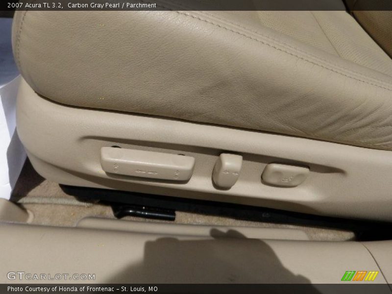 Carbon Gray Pearl / Parchment 2007 Acura TL 3.2