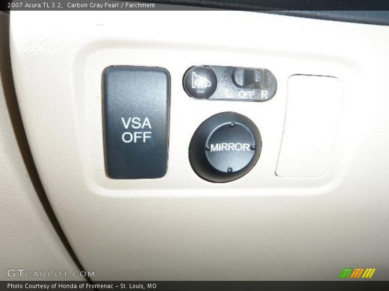 Carbon Gray Pearl / Parchment 2007 Acura TL 3.2