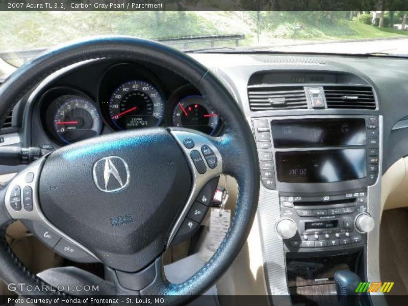 Carbon Gray Pearl / Parchment 2007 Acura TL 3.2
