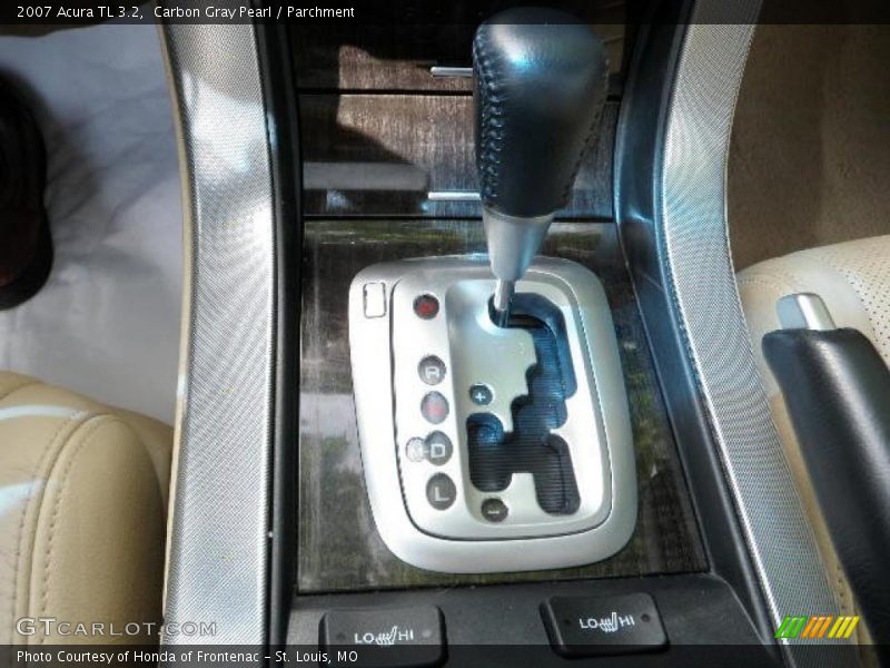 Carbon Gray Pearl / Parchment 2007 Acura TL 3.2
