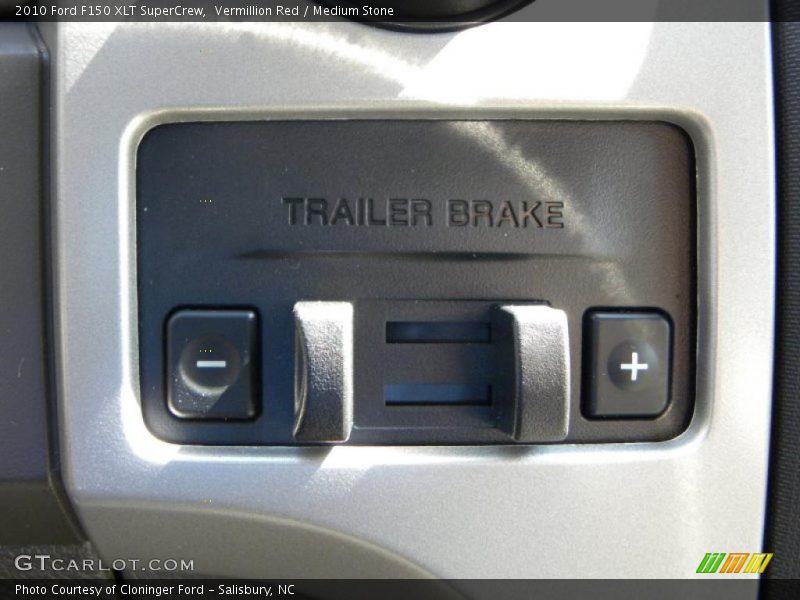 Vermillion Red / Medium Stone 2010 Ford F150 XLT SuperCrew