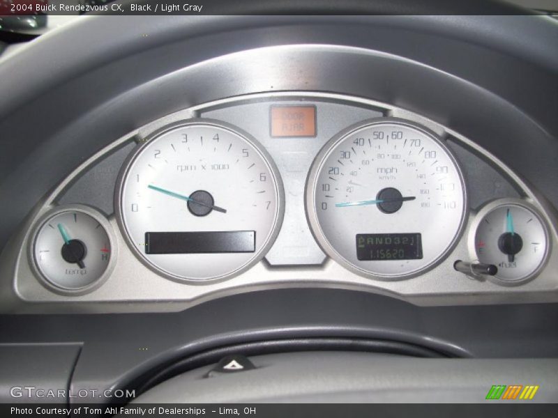 Black / Light Gray 2004 Buick Rendezvous CX