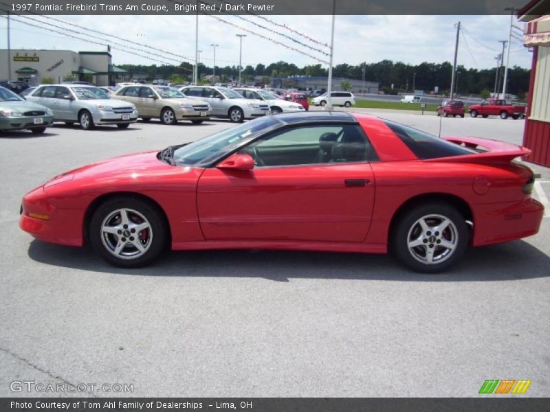 Bright Red / Dark Pewter 1997 Pontiac Firebird Trans Am Coupe