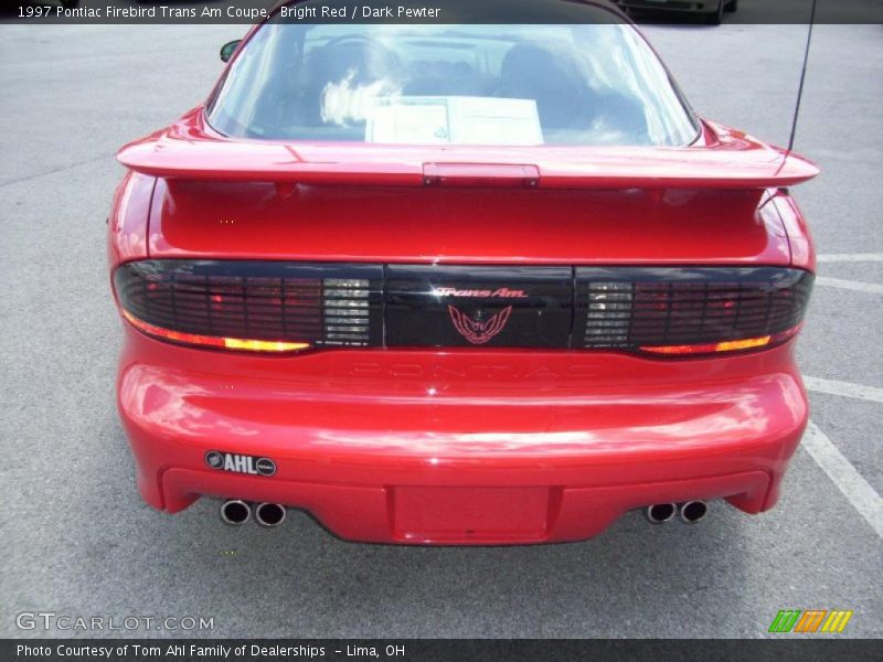 Bright Red / Dark Pewter 1997 Pontiac Firebird Trans Am Coupe