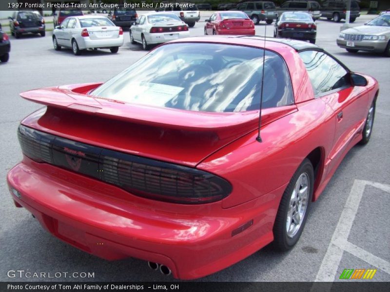 Bright Red / Dark Pewter 1997 Pontiac Firebird Trans Am Coupe