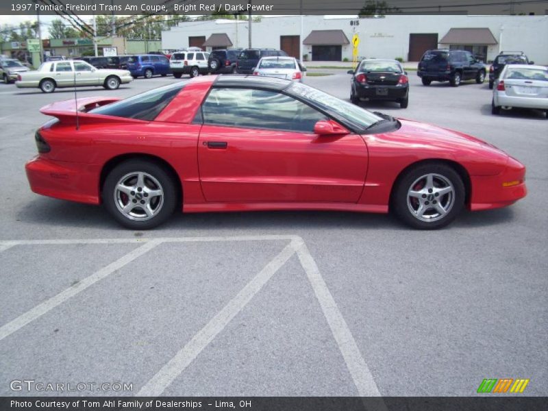 Bright Red / Dark Pewter 1997 Pontiac Firebird Trans Am Coupe