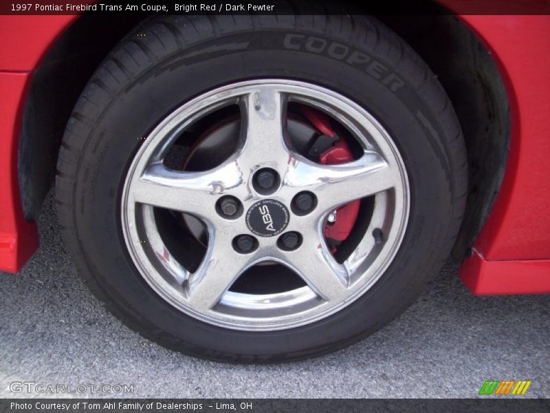 Bright Red / Dark Pewter 1997 Pontiac Firebird Trans Am Coupe