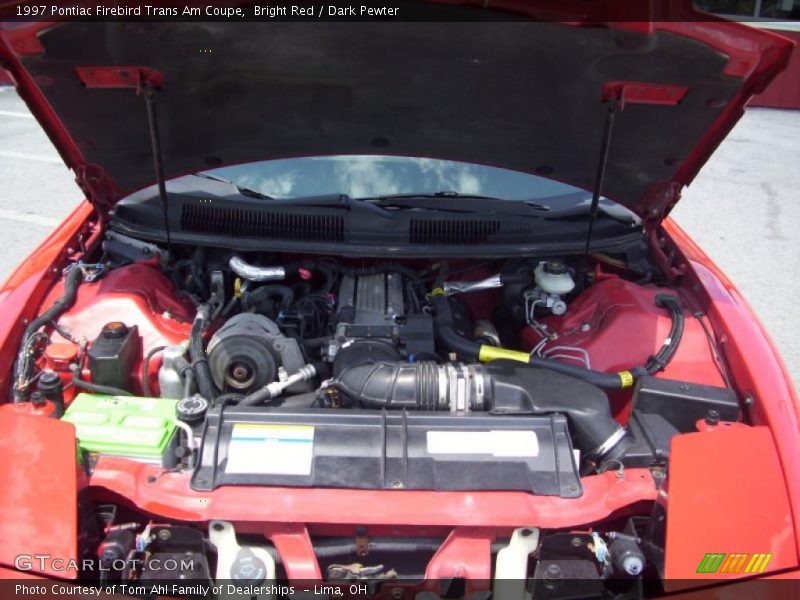Bright Red / Dark Pewter 1997 Pontiac Firebird Trans Am Coupe