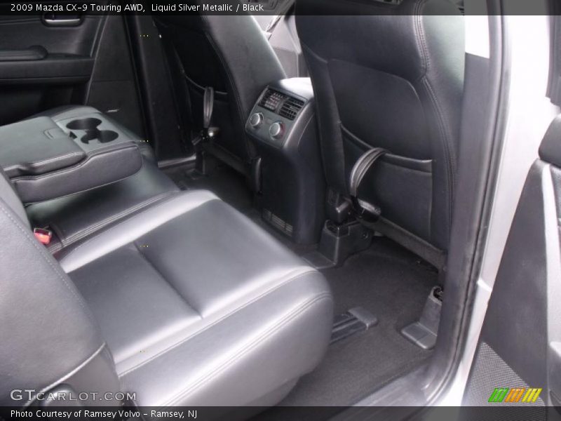 Liquid Silver Metallic / Black 2009 Mazda CX-9 Touring AWD