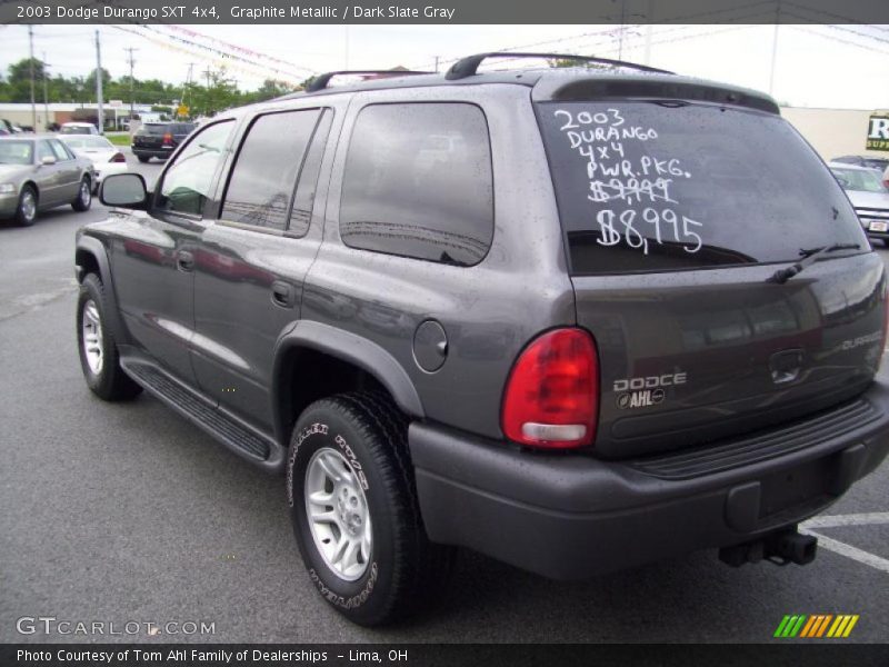 Graphite Metallic / Dark Slate Gray 2003 Dodge Durango SXT 4x4