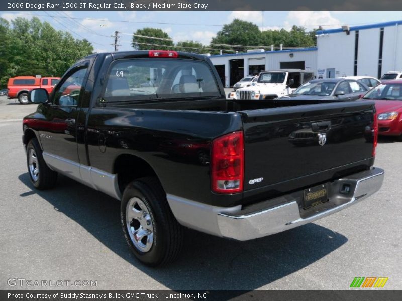 Black / Medium Slate Gray 2006 Dodge Ram 1500 ST Regular Cab