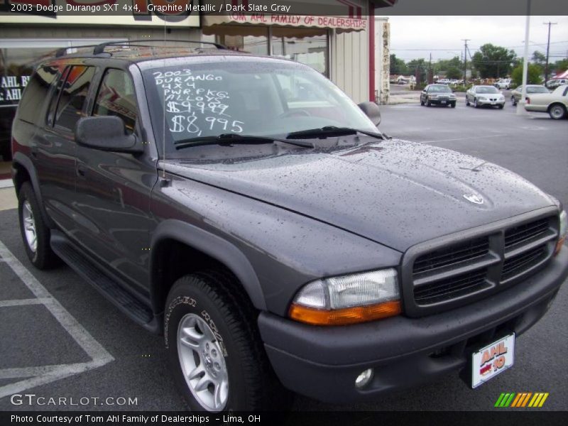 Graphite Metallic / Dark Slate Gray 2003 Dodge Durango SXT 4x4