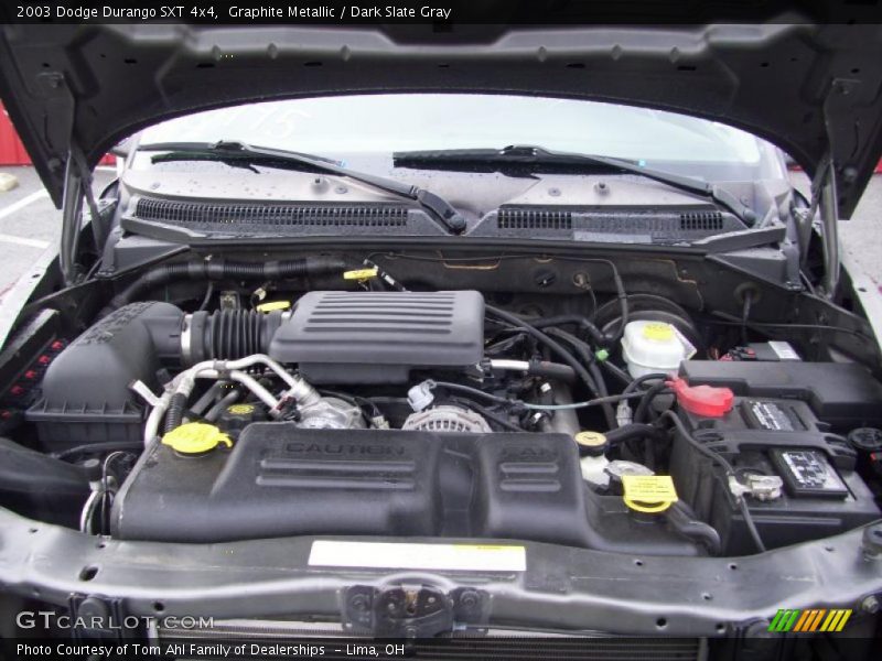Graphite Metallic / Dark Slate Gray 2003 Dodge Durango SXT 4x4