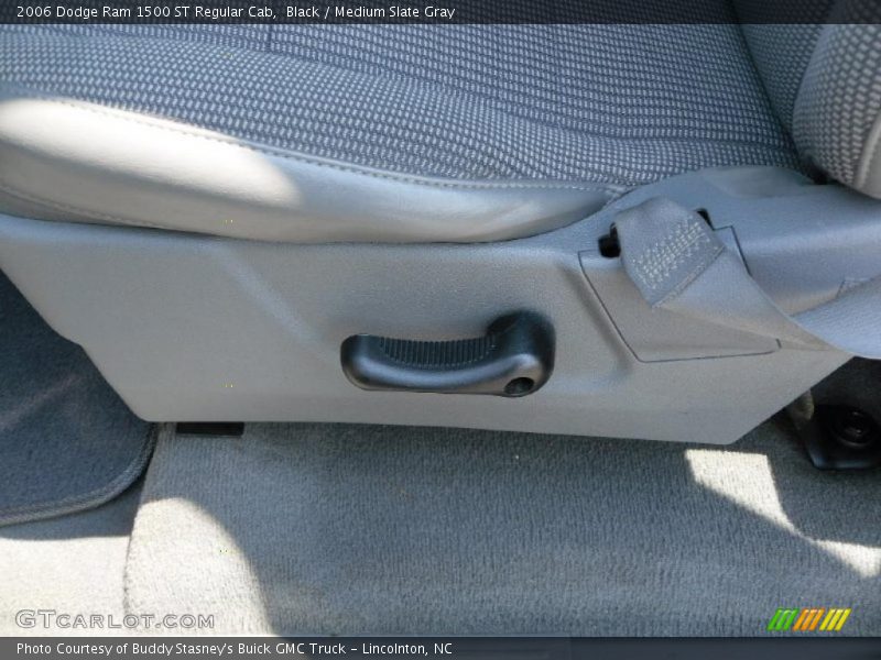 Black / Medium Slate Gray 2006 Dodge Ram 1500 ST Regular Cab
