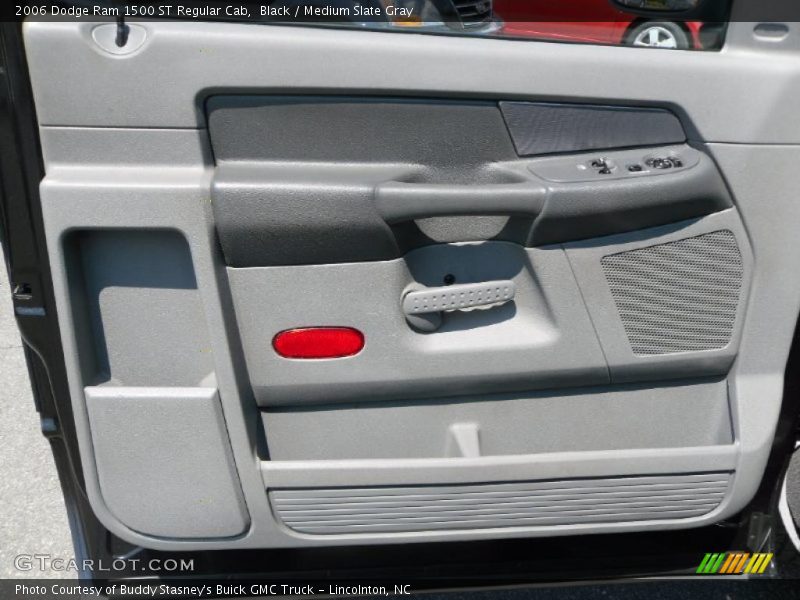 Black / Medium Slate Gray 2006 Dodge Ram 1500 ST Regular Cab