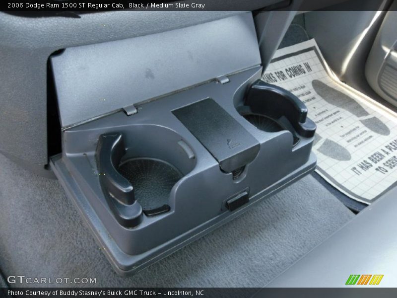 Black / Medium Slate Gray 2006 Dodge Ram 1500 ST Regular Cab