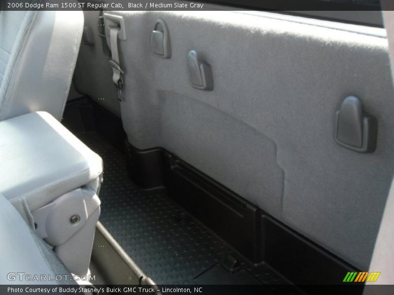 Black / Medium Slate Gray 2006 Dodge Ram 1500 ST Regular Cab