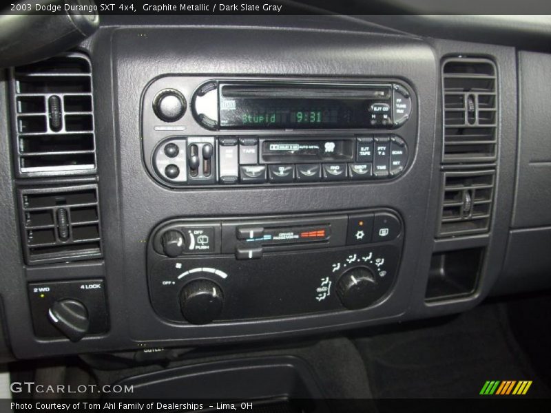 Graphite Metallic / Dark Slate Gray 2003 Dodge Durango SXT 4x4