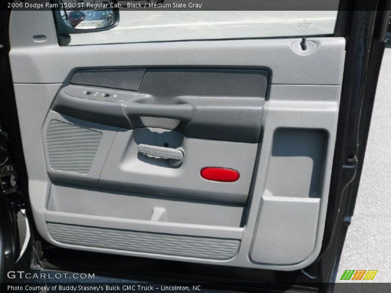 Black / Medium Slate Gray 2006 Dodge Ram 1500 ST Regular Cab