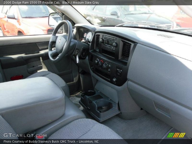 Black / Medium Slate Gray 2006 Dodge Ram 1500 ST Regular Cab