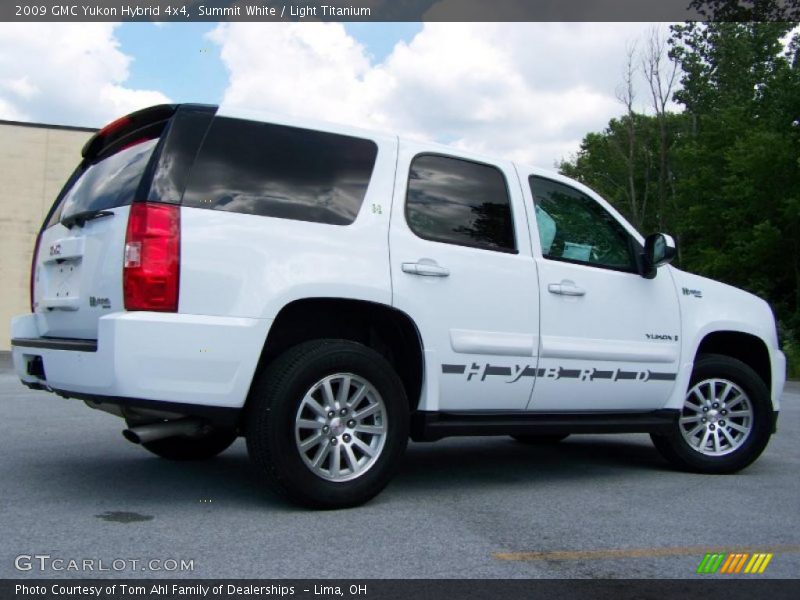 Summit White / Light Titanium 2009 GMC Yukon Hybrid 4x4