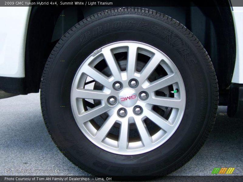 Summit White / Light Titanium 2009 GMC Yukon Hybrid 4x4