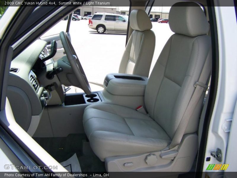 Summit White / Light Titanium 2009 GMC Yukon Hybrid 4x4