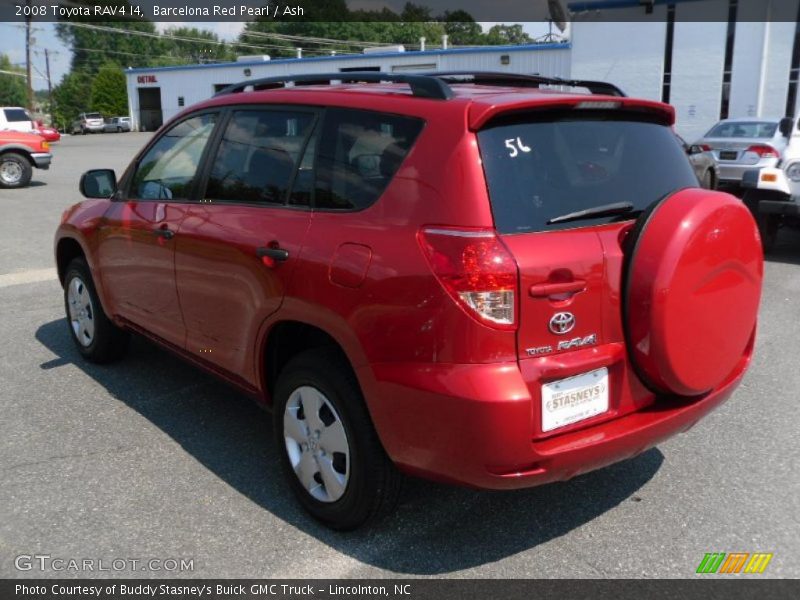 Barcelona Red Pearl / Ash 2008 Toyota RAV4 I4