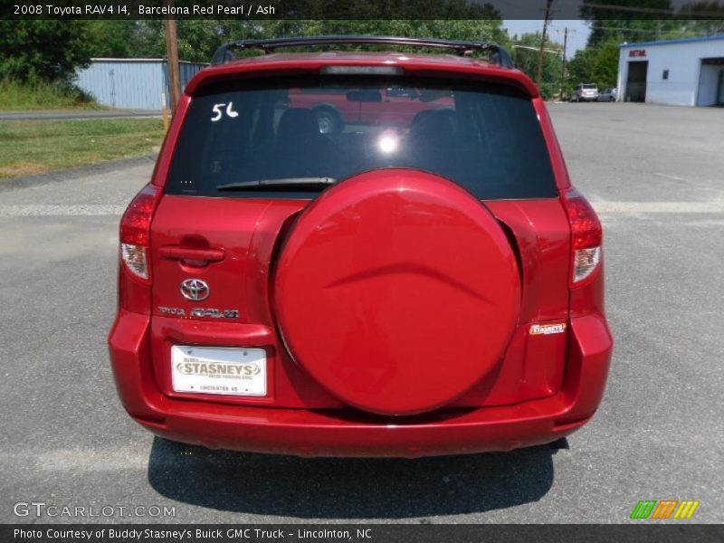 Barcelona Red Pearl / Ash 2008 Toyota RAV4 I4