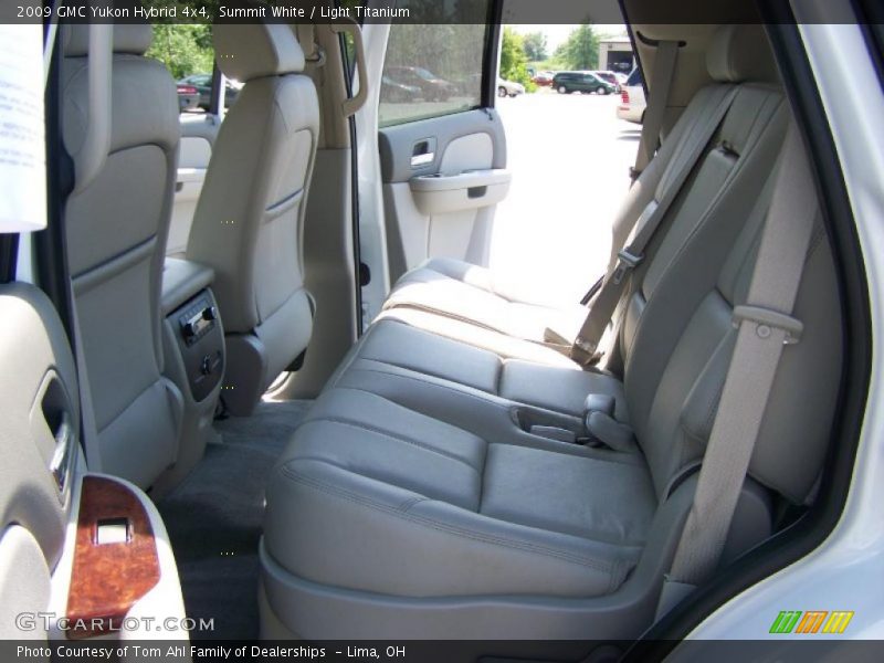 Summit White / Light Titanium 2009 GMC Yukon Hybrid 4x4