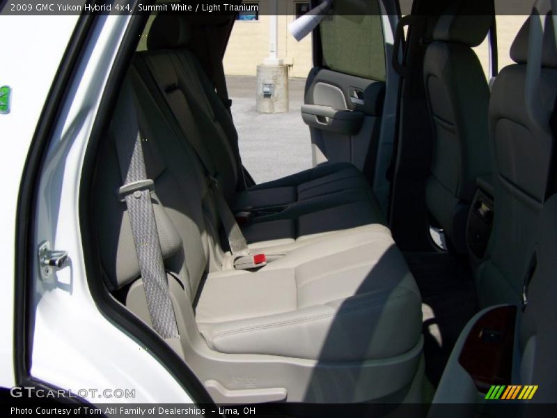 Summit White / Light Titanium 2009 GMC Yukon Hybrid 4x4