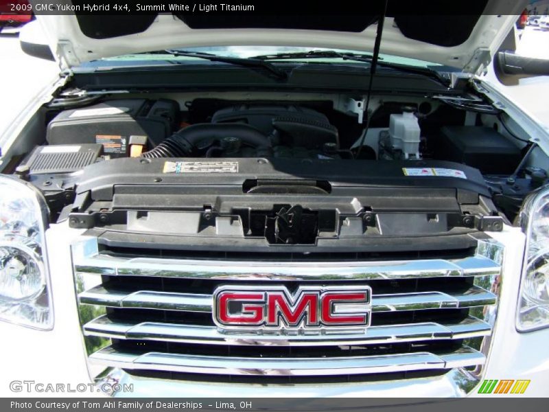 Summit White / Light Titanium 2009 GMC Yukon Hybrid 4x4