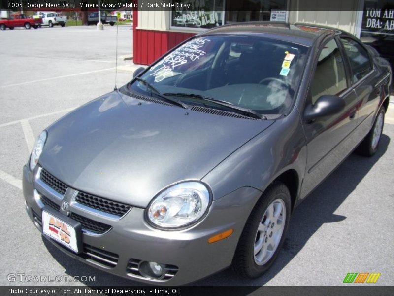 Mineral Gray Metallic / Dark Slate Gray 2005 Dodge Neon SXT