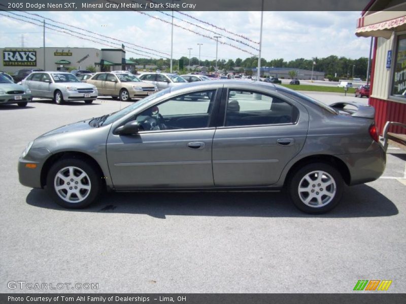 Mineral Gray Metallic / Dark Slate Gray 2005 Dodge Neon SXT