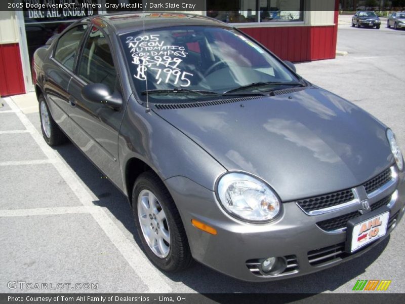 Mineral Gray Metallic / Dark Slate Gray 2005 Dodge Neon SXT
